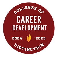 Colleges of Distinction 2024-25, Career Development