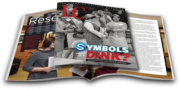 The 2018 spring issue of the Lycoming College Magazine