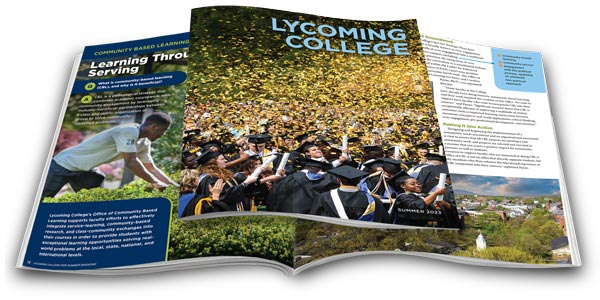 The 2023 Summer issue of the Lycoming College Magazine